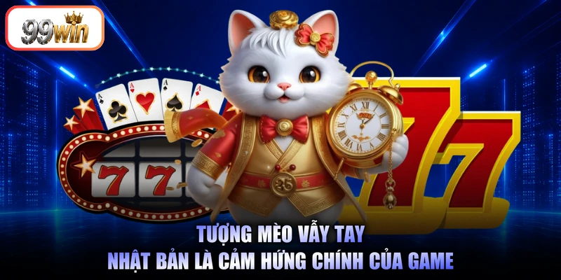Tượng mèo vẫy tay Nhật Bản là cảm hứng chính của game